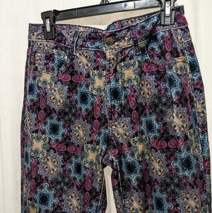 Janis Joplin Lyric Culture Low Rise Velvet Pants